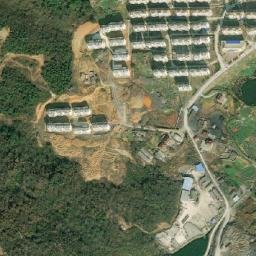 Satellite imagery of Tongguan Shan, CN