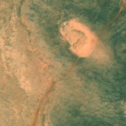 Satellite imagery of Qārat Abū Ḩūtah, EG
