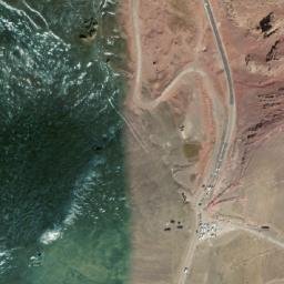 Satellite imagery of Nagain La, CN
