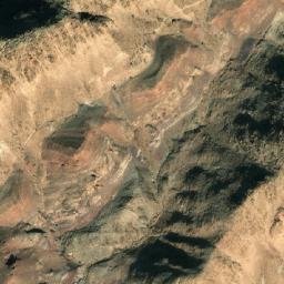 Satellite imagery of Jabal Faynān, JO