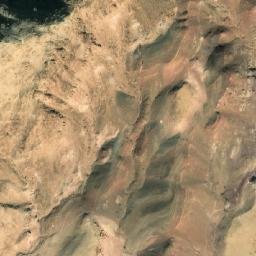 Satellite imagery of Jabal Faynān, JO