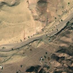 Satellite imagery of Jabal Faynān, JO