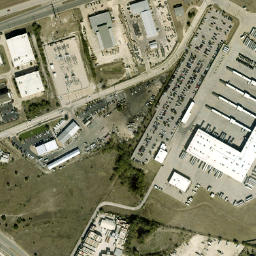 Satellite imagery of TP CENTER — NGS AG9974 — Williamson County, US, US