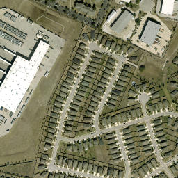 Satellite imagery of TP CENTER — NGS AG9974 — Williamson County, US, US