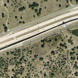 Satellite imagery of 857 SA — NGS BM0606 — Williamson County, US, US