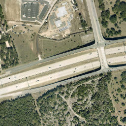 Satellite imagery of B 201 — NGS BM0607 — Williamson County, US, US