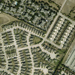 Satellite imagery of TP CENTER — NGS AG9974 — Williamson County, US, US