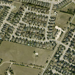 Satellite imagery of TP CENTER — NGS AG9974 — Williamson County, US, US