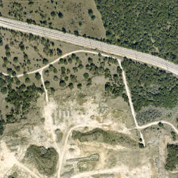 Satellite imagery of B 201 — NGS BM0607 — Williamson County, US, US