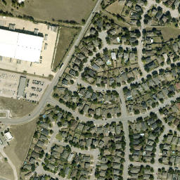 Satellite imagery of TP CENTER — NGS AG9974 — Williamson County, US, US