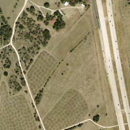 Satellite imagery of A 1034 — NGS BM0630 — Williamson County, US, US
