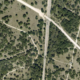 Satellite imagery of Z 1033 — NGS BM0608 — Williamson County, US, US