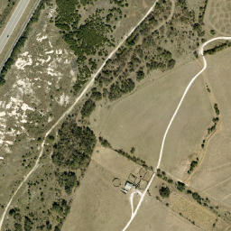 Satellite imagery of A 1034 — NGS BM0630 — Williamson County, US, US