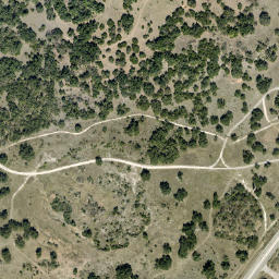 Satellite imagery of Z 1033 — NGS BM0608 — Williamson County, US, US