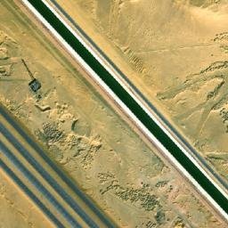 Satellite imagery of Qārat as Sadd, EG