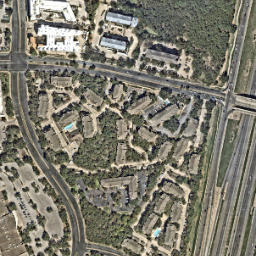 Satellite imagery of BR 7 — NGS BM1125 — Austin, US, US
