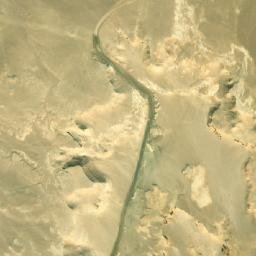 Satellite imagery of Naqb Ghurāb, EG