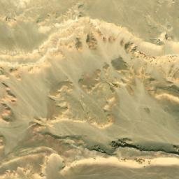 Satellite imagery of Naqb Ghurāb, EG