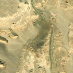 Satellite imagery of Naqb Ghurāb, EG