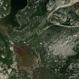 Satellite imagery of Haizi Shan, CN