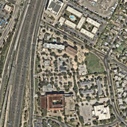 Satellite imagery of M 1306 — NGS BM0820 — Austin, US, US