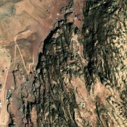 Satellite imagery of Jabal al Madhbaḩ, JO