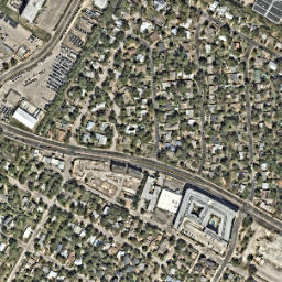 Satellite imagery of N 1306 — NGS BM0821 — Austin, US, US