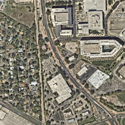 Satellite imagery of N 1306 — NGS BM0821 — Austin, US, US
