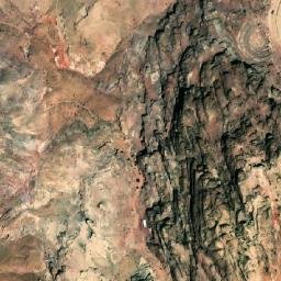 Satellite imagery of Jabal al Madhbaḩ, JO