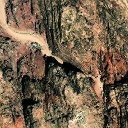 Satellite imagery of Jabal al Madhbaḩ, JO