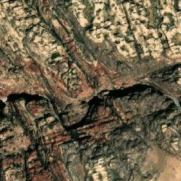 Satellite imagery of Jabal al Madhbaḩ, JO