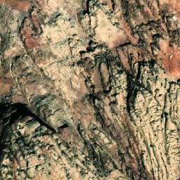 Satellite imagery of Jabal al Madhbaḩ, JO