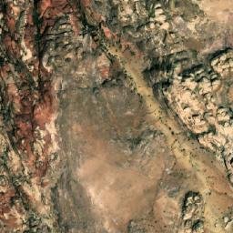Satellite imagery of Jabal al Madhbaḩ, JO