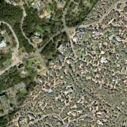 Satellite imagery of BARTON RM 2 — NGS BM0603 — Travis County, US, US