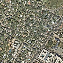 Satellite imagery of P 1306 — NGS BM0824 — Austin, US, US