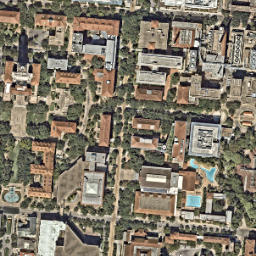 Satellite imagery of AUSTIN CE — NGS DN7664, US