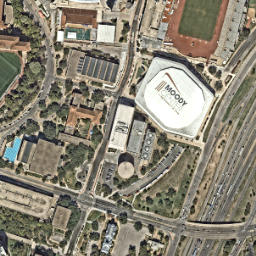 Satellite imagery of AUSTIN CE — NGS DN7664, US