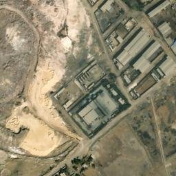Satellite imagery of Abu Zabal transmitter, EG