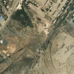 Satellite imagery of Abu Zabal transmitter, EG