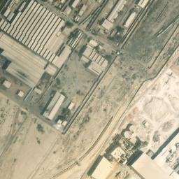 Satellite imagery of Abu Zabal transmitter, EG