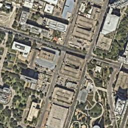 Satellite imagery of AUSTIN CE — NGS DN7664, US