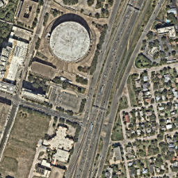 Satellite imagery of AUSTIN CE — NGS DN7664, US
