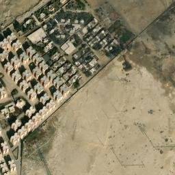 Satellite imagery of Abu Zabal transmitter, EG