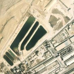 Satellite imagery of Abu Zabal transmitter, EG