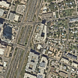 Satellite imagery of NORTH MERIDIAN — NGS BM0582 — Austin, US, US