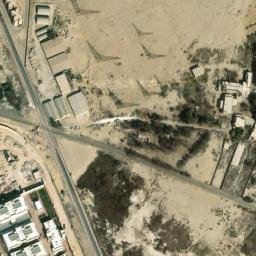 Satellite imagery of Abu Zabal transmitter, EG