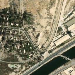 Satellite imagery of Abu Zabal transmitter, EG