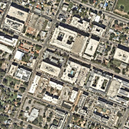 Satellite imagery of M 201 — NGS BM0622 — Austin, US, US