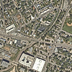 Satellite imagery of M 201 — NGS BM0622 — Austin, US, US