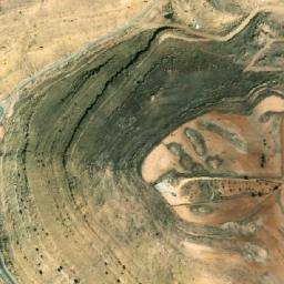 Satellite imagery of Jabal al Ghazāl, JO